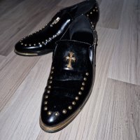 мъжки обувки с капси, снимка 2 - Спортно елегантни обувки - 43141636