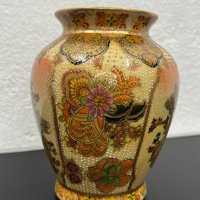 Азиатска порцеланова ваза - Inter Goods. №4978, снимка 3 - Антикварни и старинни предмети - 43954856
