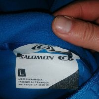 Яке Softshell Salomon Swift L Midlayer  Jacket acti-therm, снимка 7 - Спортни дрехи, екипи - 30925474