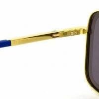 Луксозни слънчеви очила DITA MACH FIVE DRX-2087-B-BLU-GLD-64, снимка 13 - Слънчеви и диоптрични очила - 32361091