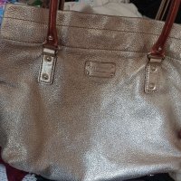 Уникат! Kate Spade. New York. Златна  Оригинална кожена чанта, снимка 2 - Чанти - 33274463