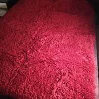 червени губери, снимка 2 - Покривки за легло - 27853251