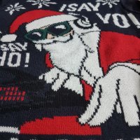 Коледни пуловери и тениска 146-152см, снимка 7 - Детски пуловери и жилетки - 43406416