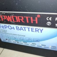 Продавам KEPWORTH LiFePO4 12V 100Ah литиево-желязо-фосфатна батерия Великденска промоция 600лв., снимка 2 - Аксесоари и консумативи - 43734447