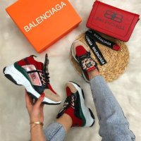 Дамски спортни обувки и чанта Balenciaga код 01, снимка 1 - Дамски ежедневни обувки - 27760232