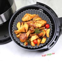 Силиконова тавичка за Air Flayer SiliconePan Air Fryer!, снимка 4 - Други - 43883891