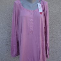 4XL Нова блуза Sheego пепелно розово , снимка 1 - Туники - 33205172