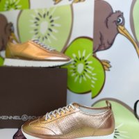 LUX Дамски обувки  Kennel & Schmenger Rose Gold естествена кожа, снимка 2 - Маратонки - 40493333