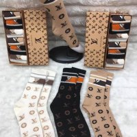 DIOR , Nike ,  Gucci , Victoria's Secret 6 чифта в кутия, снимка 4 - Дамски чорапи - 35411821
