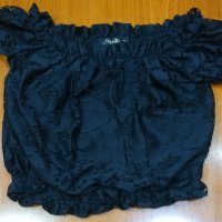 Дантелена блузка тип бюстие, снимка 3 - Корсети, бюстиета, топове - 27436681