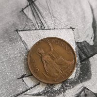 Монета - Великобритания - 1 пени | 1937г., снимка 1 - Нумизматика и бонистика - 43438589