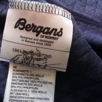 Bergans of NORWAY Middagstind Lady Jacket 100% Merino Wool размер L дамска горница - 330, снимка 15 - Жилетки - 40670312