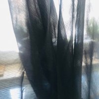 Голям копринен шал 240см на 90см, снимка 6 - Шалове - 27230537