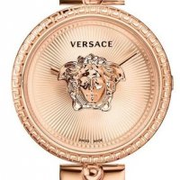 Луксозен дамски часовник Versace VECQ00718 Palazzo Rose Gold -35%, снимка 1 - Луксозни - 34886562