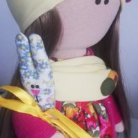 Ръчно Изработена Кукла, снимка 3 - Кукли - 32499753