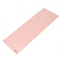 Постелка за гимнастика, Розова сгъваема, снимка 2 - Йога - 33257162
