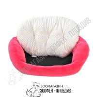 Легло за Домашен Любимец - S, M, L размер - Розово-Бяла разцветка - PetsWin, снимка 4 - За кучета - 33268539