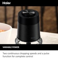 Нов Haier I-Master 550W Кухненски Робот - Стъклен Съд, Двойни Остриета, снимка 1 - Други - 43666884