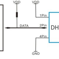 DHT22 сензор за температура и влажност AM2302, снимка 2 - Друга електроника - 43535085