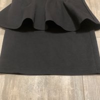 черна еластична къса пола пеплум Zara , снимка 8 - Поли - 23040030