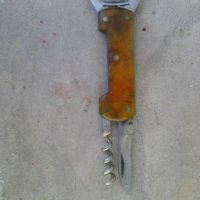 Джобно ножче с тирбушон и отварачка, снимка 3 - Други ценни предмети - 37385334