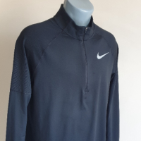 Nike Running Dri - Fit Stretch 3/4 Zip Mens Size M НОВО! ОРИГИНАЛ! Мъжка Спортна Блуза!, снимка 3 - Спортни дрехи, екипи - 44897853