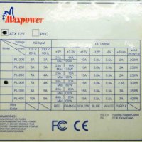 Компютърно захранване MaxPower-PL300/4A, снимка 2 - Захранвания и кутии - 29016217