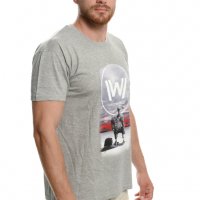 Нова мъжка тениска с дигитален печат на сериала Westworld (Западен свят), снимка 5 - Тениски - 37670057