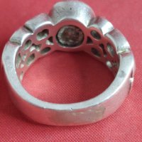 Сребърен пръстен, снимка 3 - Пръстени - 44052285