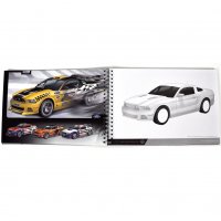 Комплект скицник за дизайнер на автомобили - Ford Mustang, снимка 7 - Образователни игри - 34786849