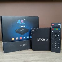 ХИТ Нови 3in 1 джобен компютър MX9 TV box четириядрени 4K Android 8GB 128GB / Android TV 11 / 9 5G, снимка 4 - Геймърски - 39336914