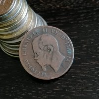Монета - Италия - 10 чентесими | 1863г., снимка 2 - Нумизматика и бонистика - 29039706