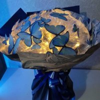 ЗАПОВЯДАЙТЕ‼️Луксозни,ръчно изработени,светещи букети от "DESS"🦋💐, снимка 5 - Подаръци за кръщене - 43955366