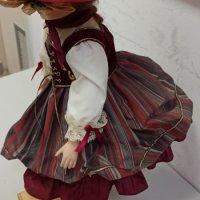 Порцеланова кукла - 45см, снимка 6 - Кукли - 33233375