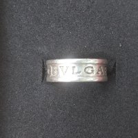 BVLGARI / Брандова масивна сребърна халка проба 925 , снимка 1 - Пръстени - 28940979