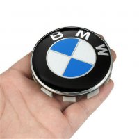 4 бр. капачки за джанти BMW 68 мм лого емблема БМВ прахова защита цветни за украса лого синьо бяло т, снимка 6 - Аксесоари и консумативи - 38250222