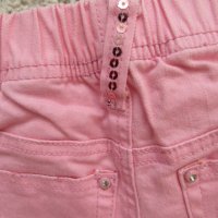 Розови дънки за момиченце, размер 1, нови, снимка 8 - Бебешки дънки - 44865870