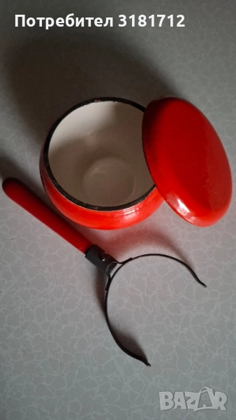 Гювече с ръкохватка. , снимка 1