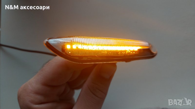Кристални динамични LED  мигачи за БМВ/ BMW Dynamic LED , снимка 1