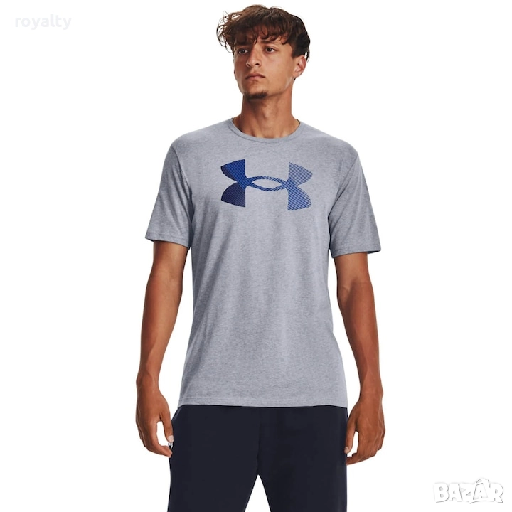 Under Armour Оригинална Мъжка Тениска Boxed Sports, Сив, снимка 1