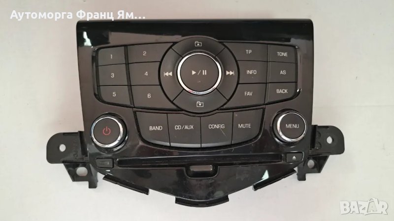 96948422 Панел управление CD/ Радио Chevrolet Cruze, снимка 1
