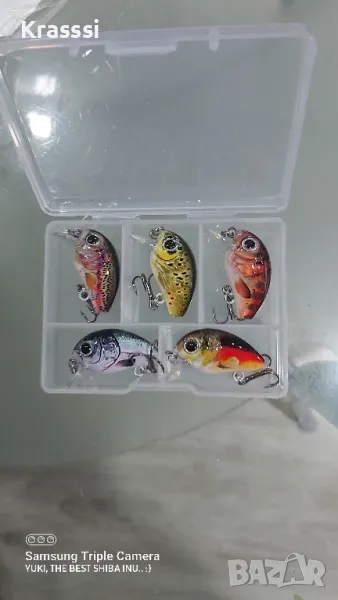 Мини воблери за спининг риболов , снимка 1
