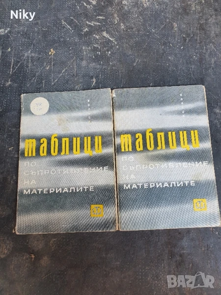 Таблици по съпротивление на материалите , снимка 1