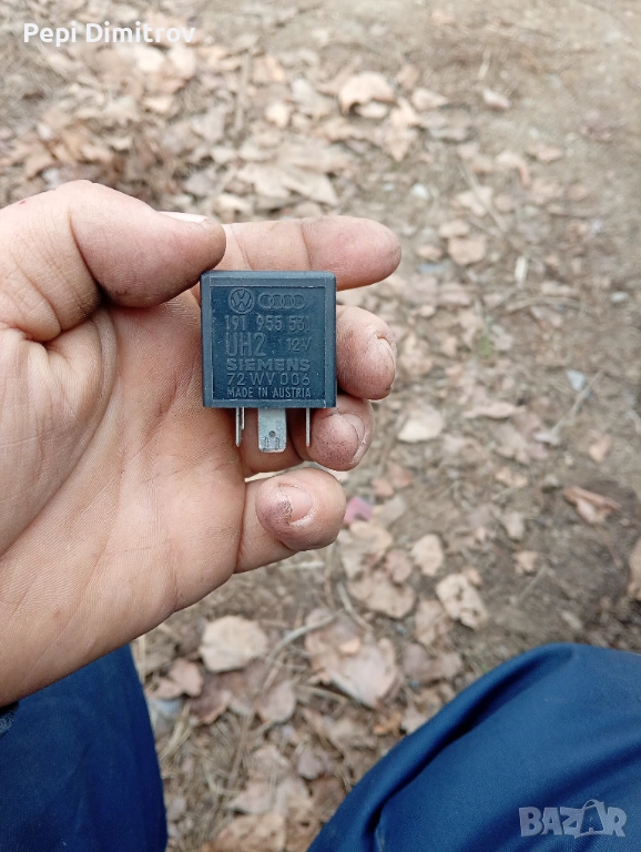 191955531 Реле 19 за Volkswagen Audi VW, снимка 1