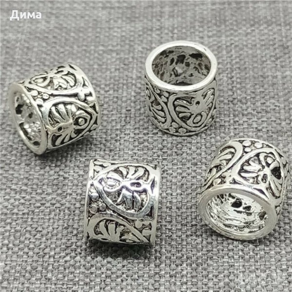 Талисмани от 925 Стерлингово Сребро тип Пандора -  Spider - 7 мм - За Бижута, снимка 1