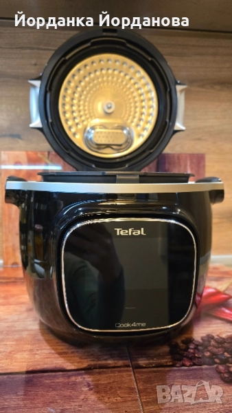 Мултикукър Tefal cook 4 me touch+запичащ капак Tefal, снимка 1