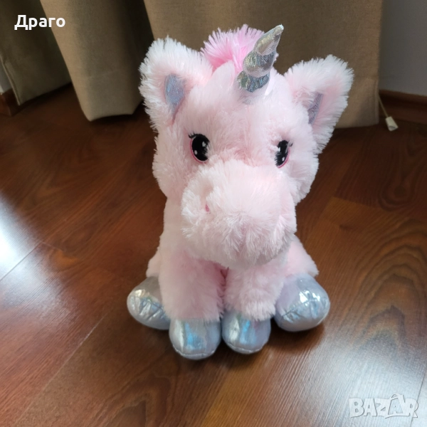  Чисто нов плюшен еднорог плюшена играчка, снимка 1