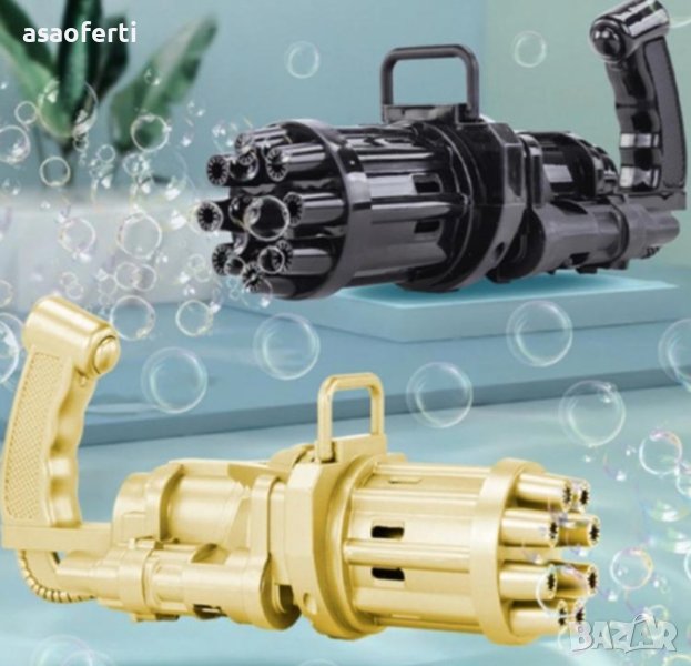 Автоматичен пистолет за сапунени балони., снимка 1