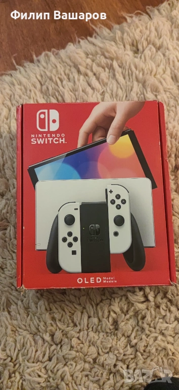 Nintendo Switch OLED със 128 гб SD карта, снимка 1