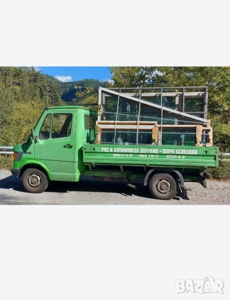 Транспортни услуги с бус за стъкла, прозорци и профили, снимка 1